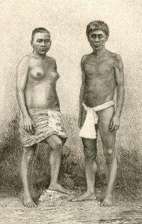 postcard: talamanca indians ca. 1900