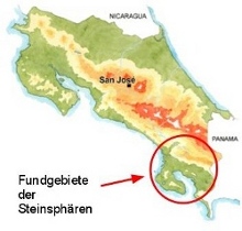 fundorte steinsphären costa rica