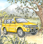 mitsubishi montero 7 pax